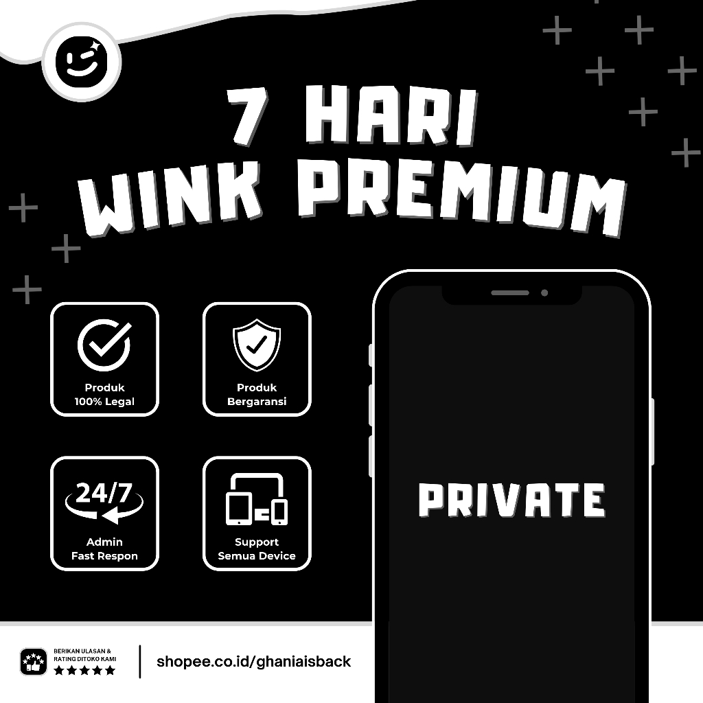 PREMIUM APK WINK 7 HARI ANDROID ONLY