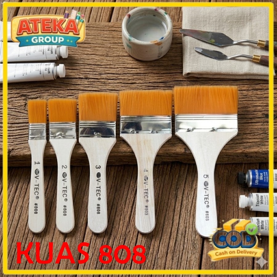 [PCS] V-TEC KUAS LUKIS BESAR 808 BRUSH