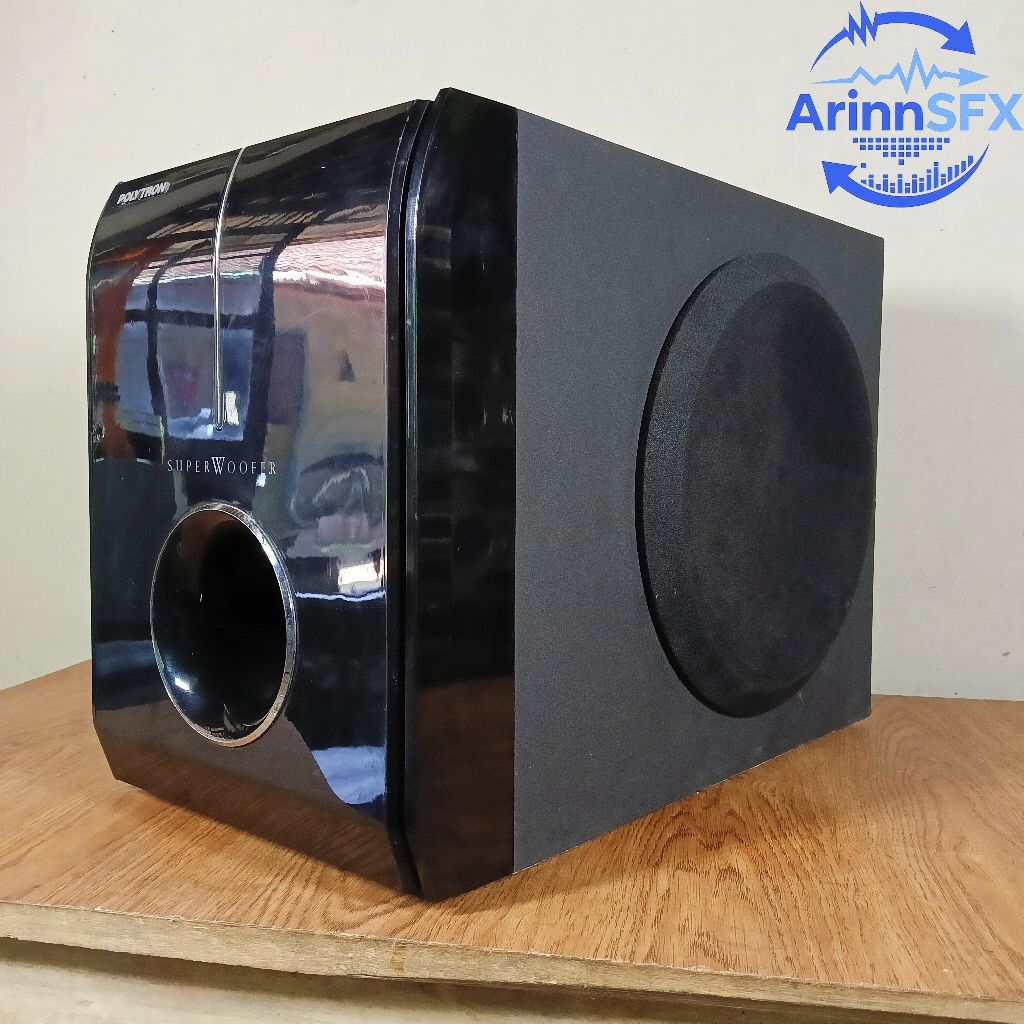 PASIF Subwoofer Polytron 8 inch 4ohm bekas normal