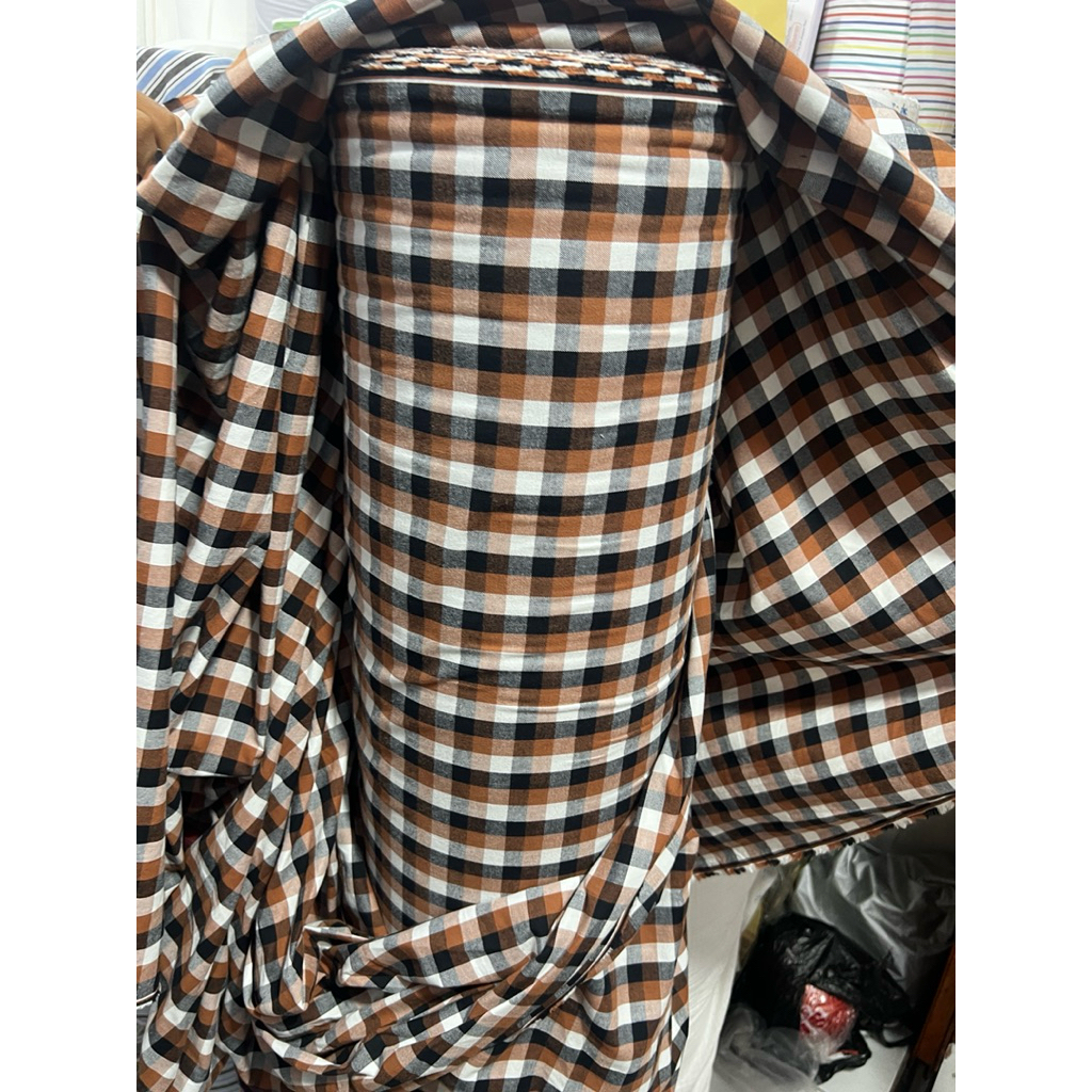 kain katun Flanel TR tebal | kain flanel motif (harga setengah meter)