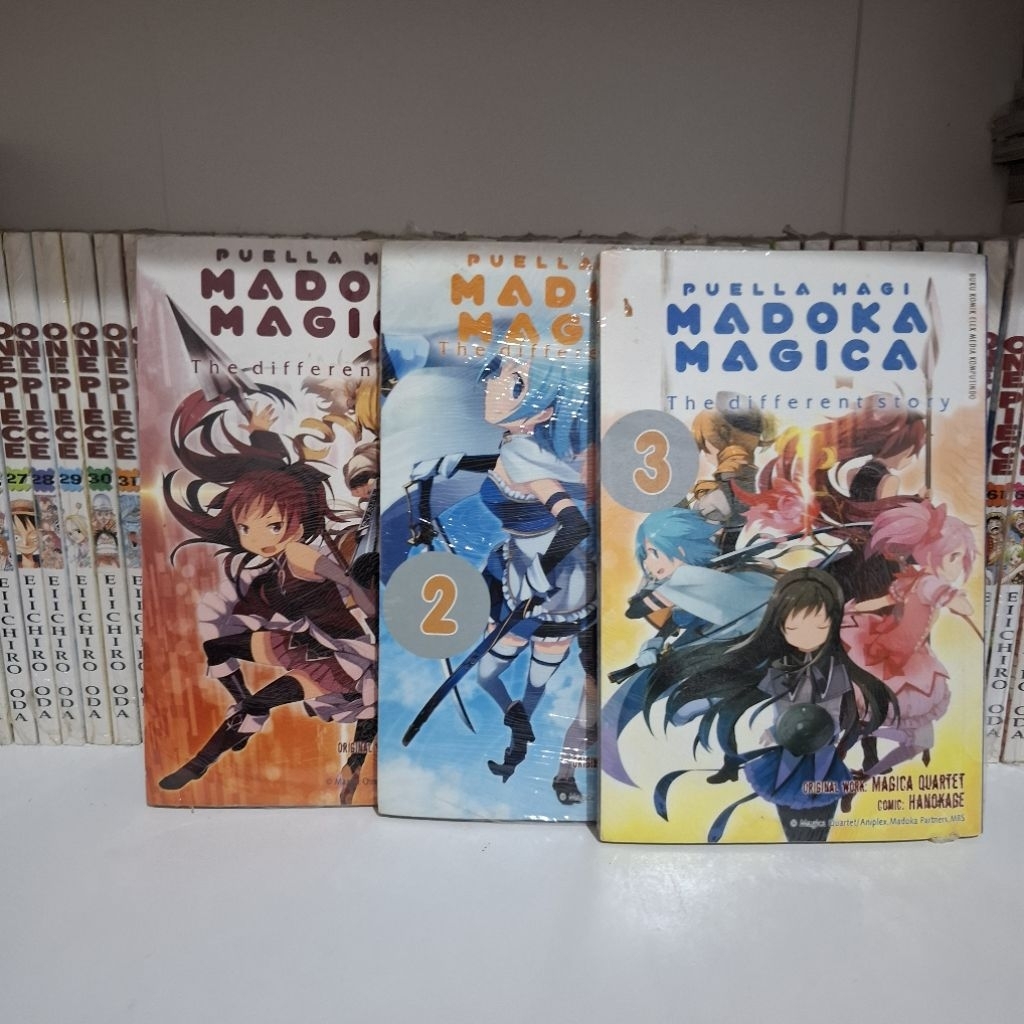 Komik Puella Magi Madoka Magica The Different Story vol 1 - 3 Tamat Segel (Set 2)