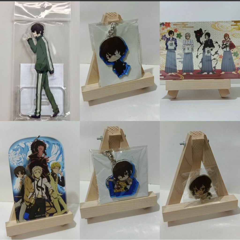 [OFFICIAL] RUBBER/AKRILIK/STANDEE KEYCHAIN BUNGO STRAY DOGS - OSAMU DAZAI