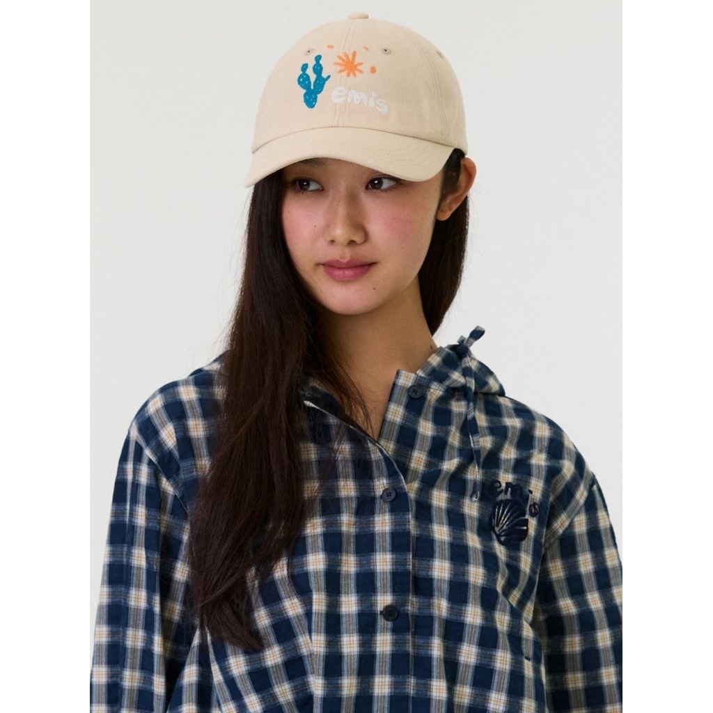 EMIS COASTAL BALL CAP-BEIGE