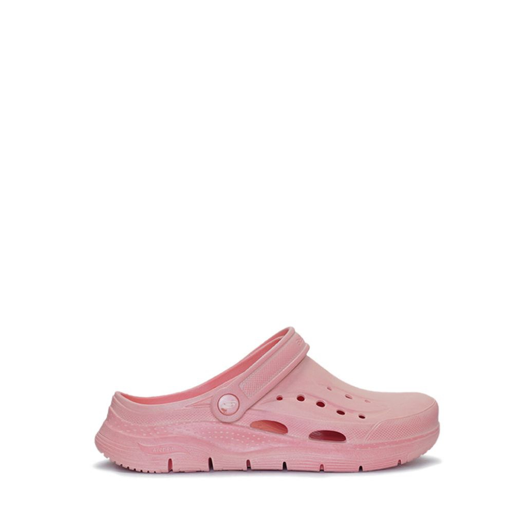 Sandal Skechers Arch Fit Foamies Wanita - Peach original