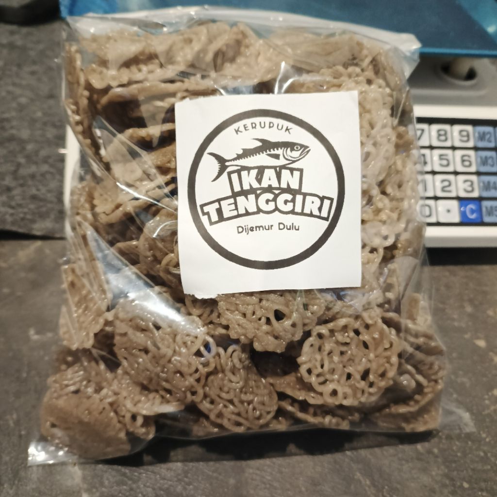 1 kg Kerupuk Mentah Ikan Tenggiri | Kerupuk Ikan Tengiri Original Banyuwangi Premium