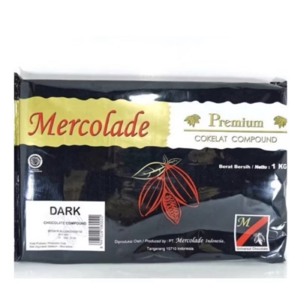 COKLAT BATANG MERCOLADE DARK 1 kg