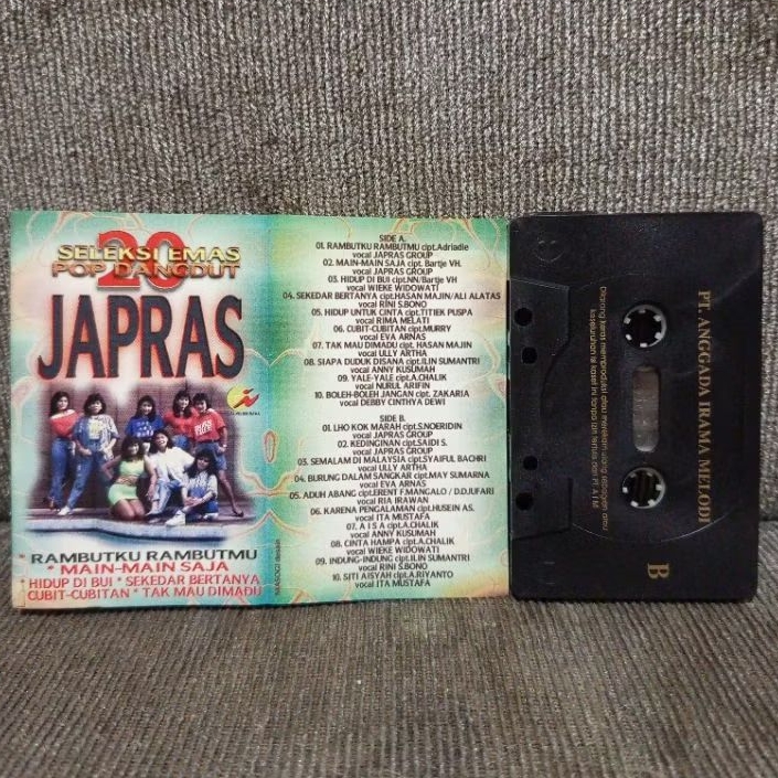 kaset japras - seleksi emas pop dangdut