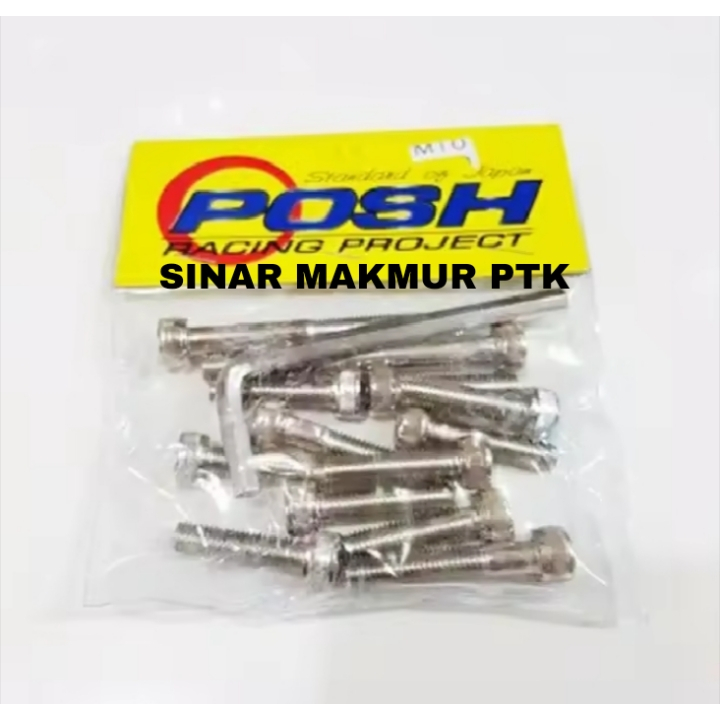 Baut blok mesin MIO baut cvt blok mesin MIO full set Free Kunici L baut blok mio