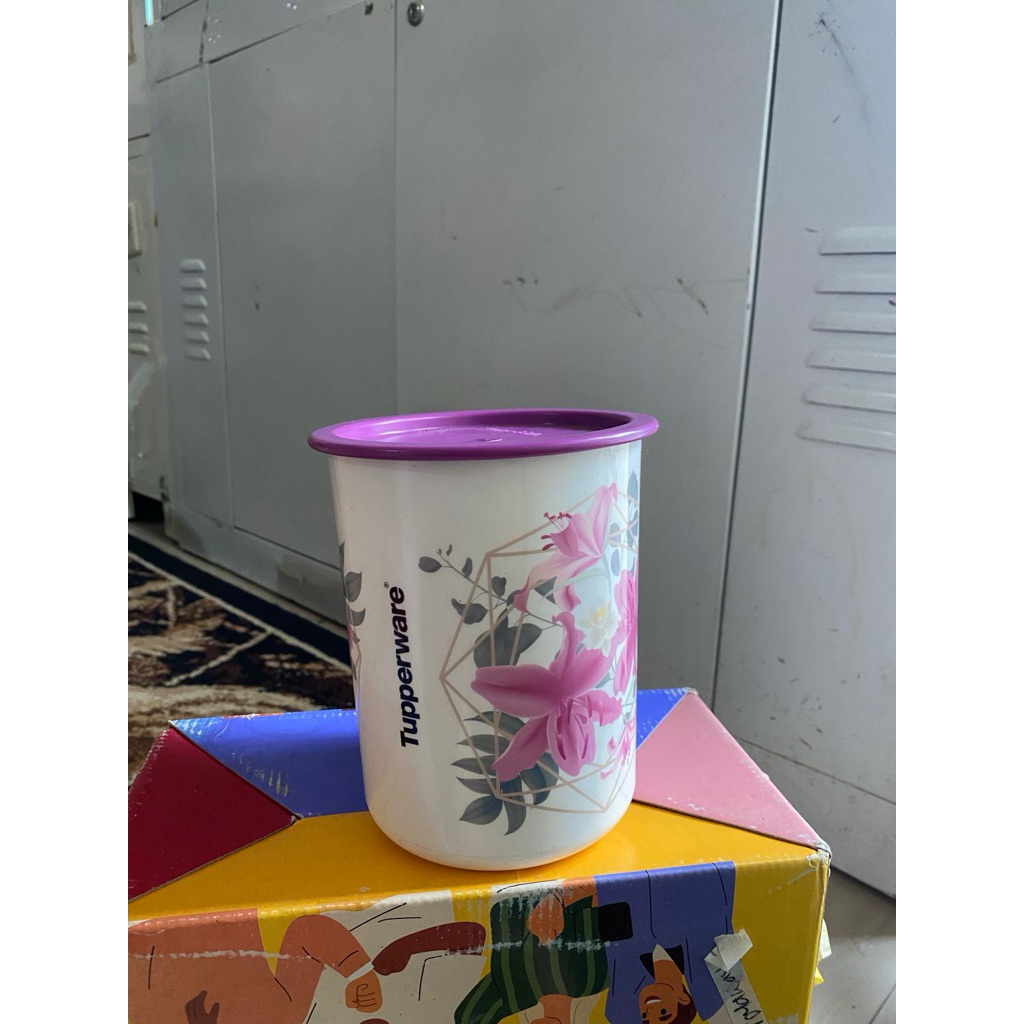 canister motif tupperware 1,2L