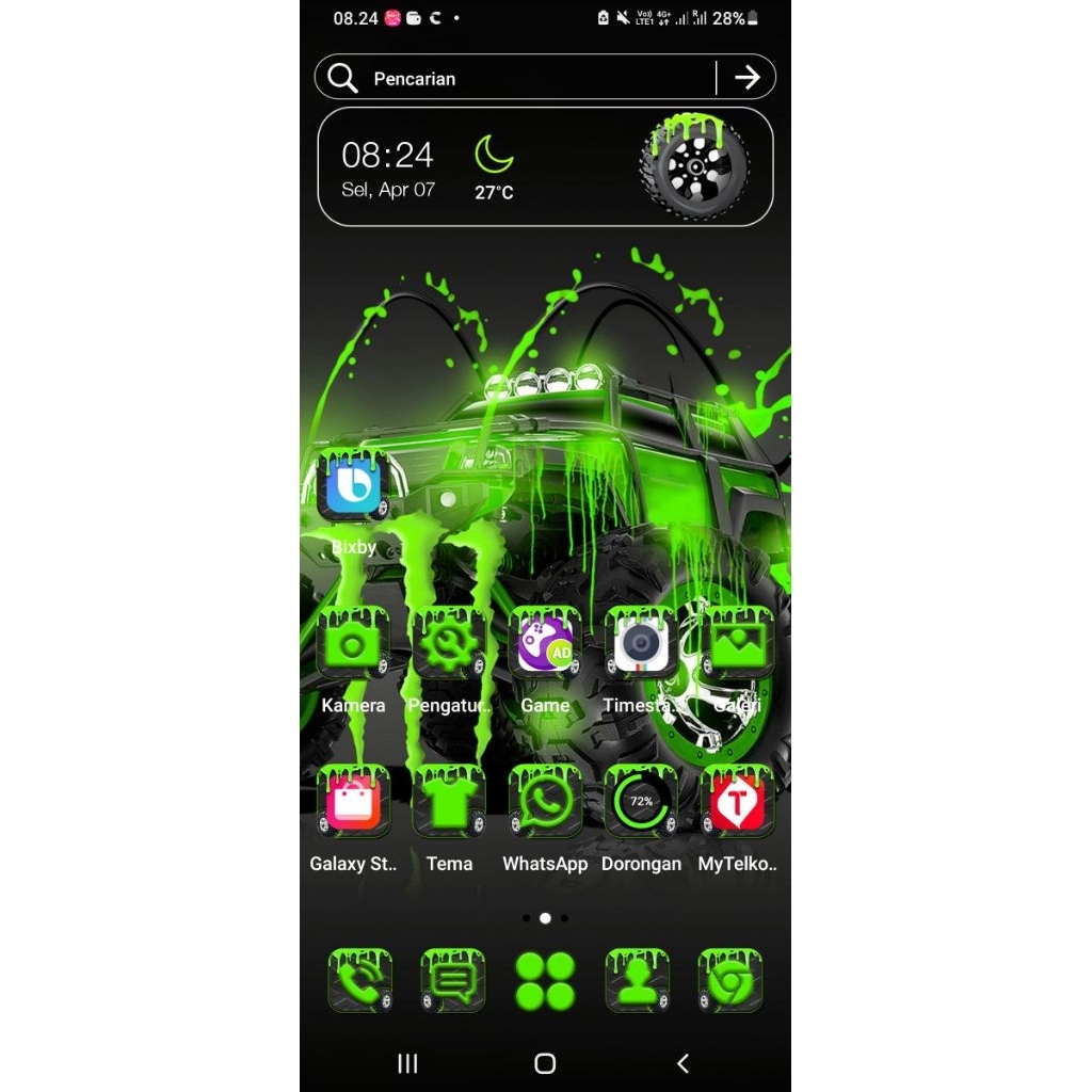samsung a70 second