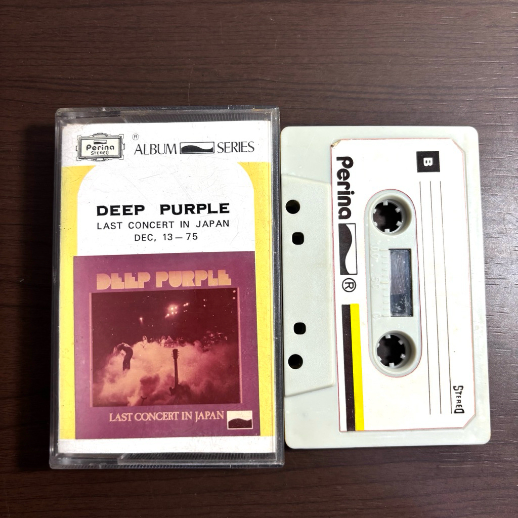 Kaset Pita Deep Purple Last Concert in Japan / Rock Album