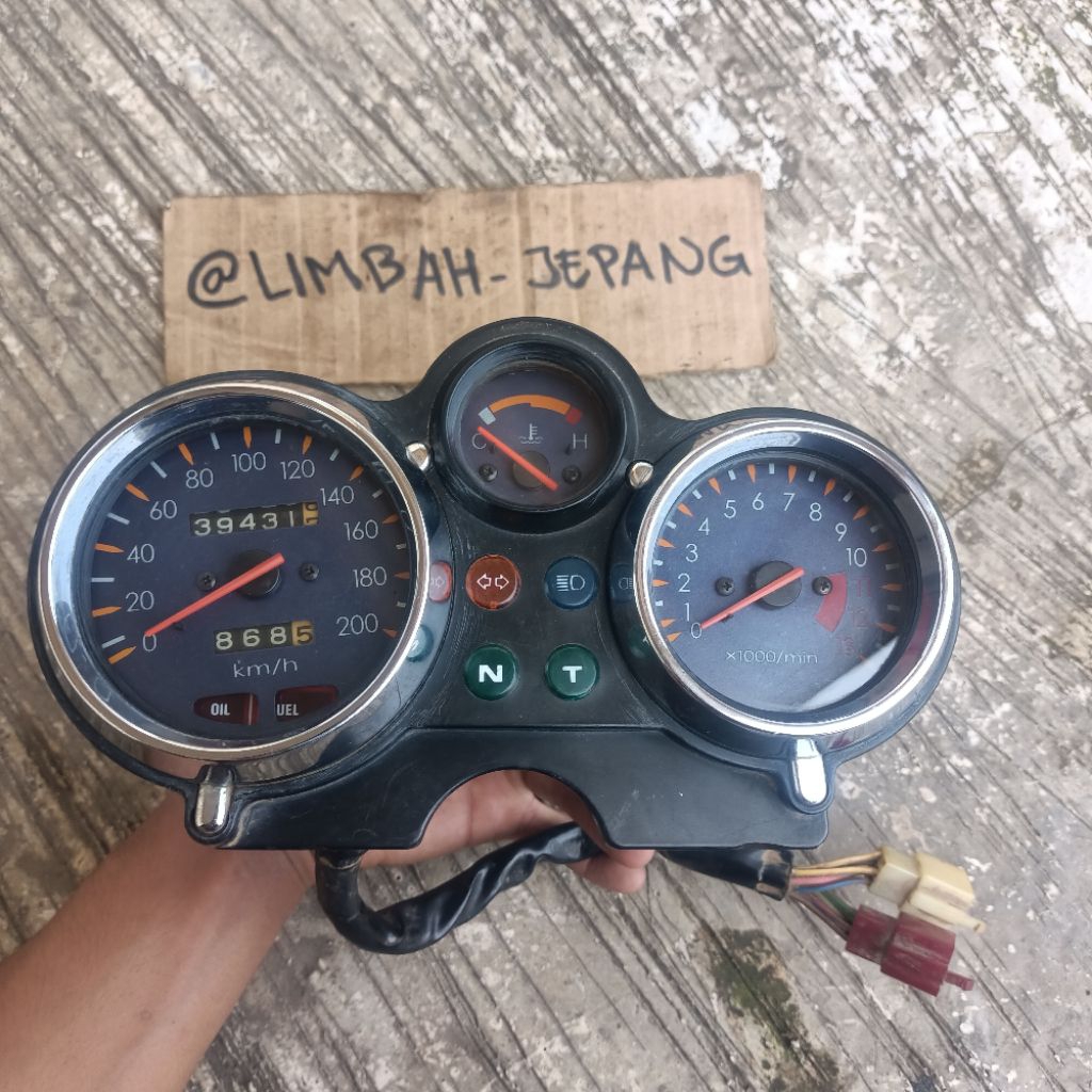 MESIN SPEEDO SPIDO SPEEDOMETER NINJA R SS NEW OLD M KIS ORIGINAL COPOTAN MOTOR