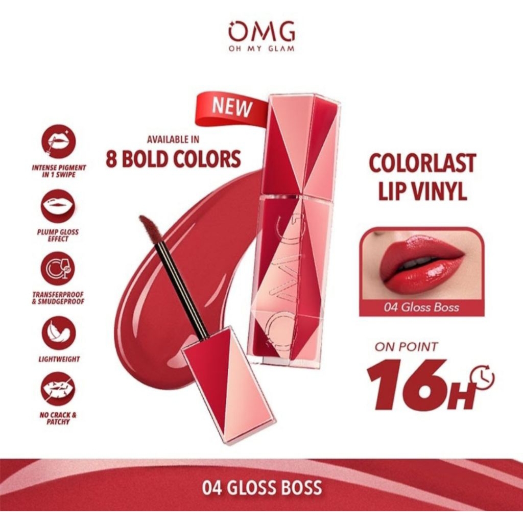 OMG Colorlast Lip Vinyl