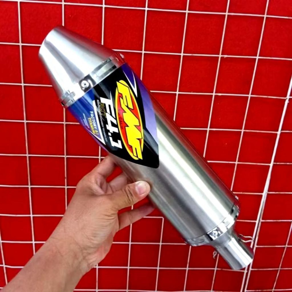 exhaust racing fmf f4.1 canister only openpipe