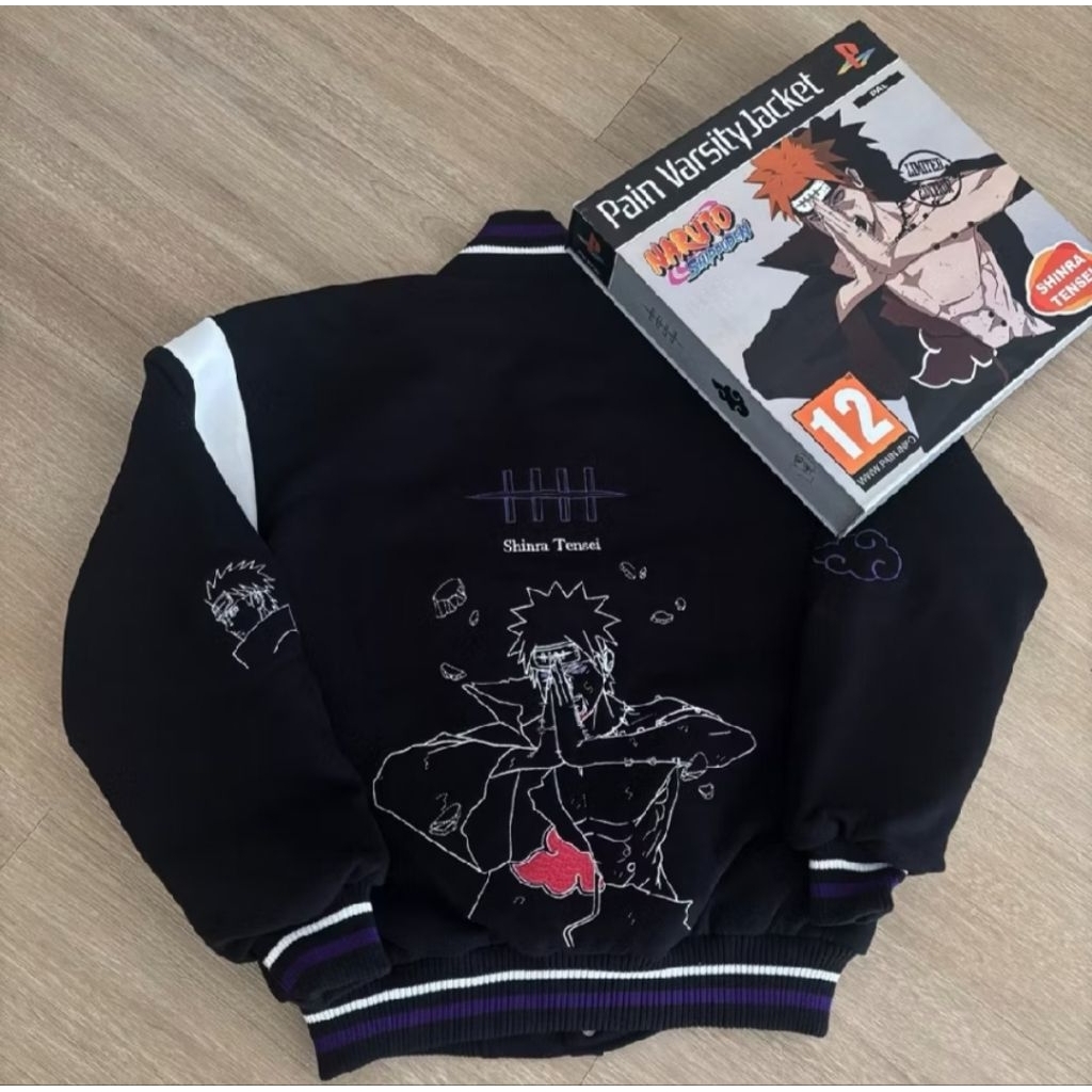 [NEW ORI] Pain Varsity Jacket by Katakana Project (LIMITED EDITION)