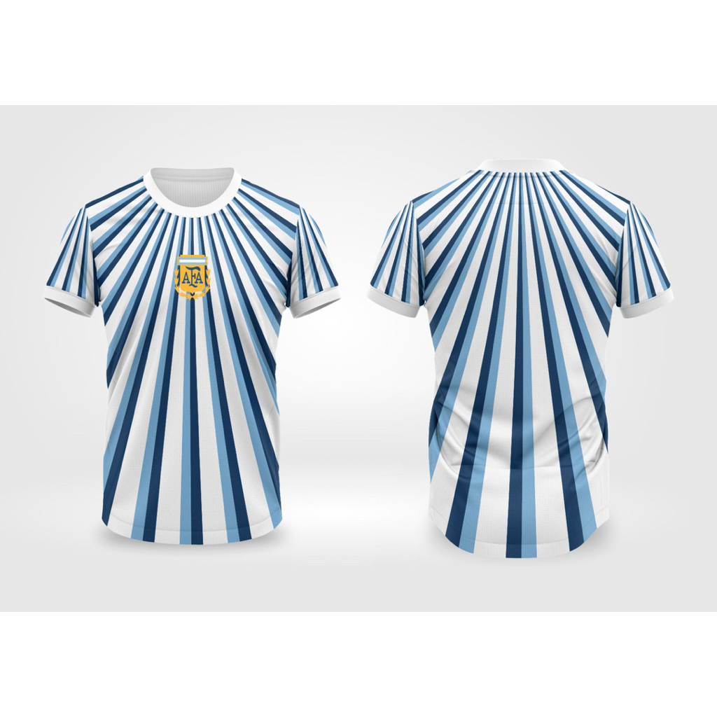 Jersey Argentina Prematch 2026 Terbaru fullprinting