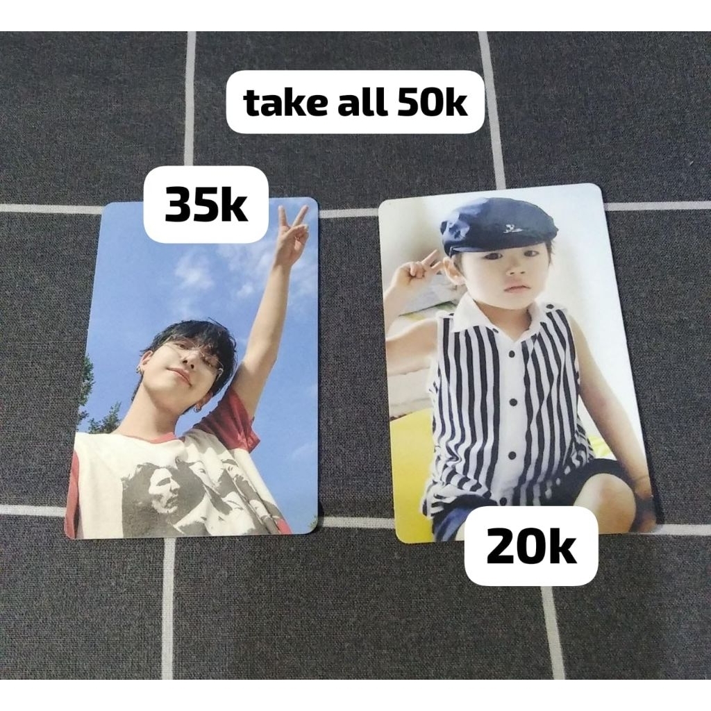 PhotoCard Official BOYNEXTDOOR MYUNG JAEHYUN & TAESAN