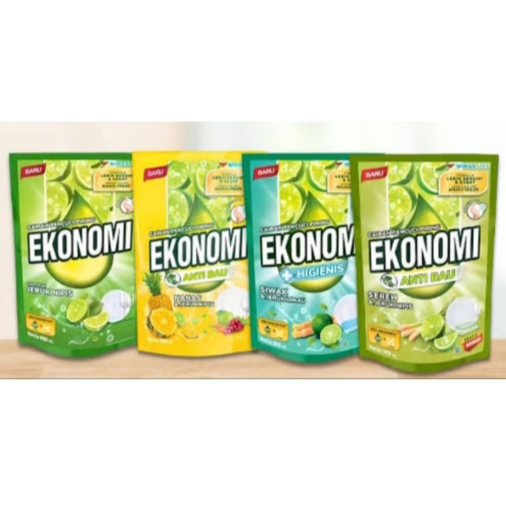 Ekonomi Sabun Pencuci Piring 650ml × 12pcs/dus