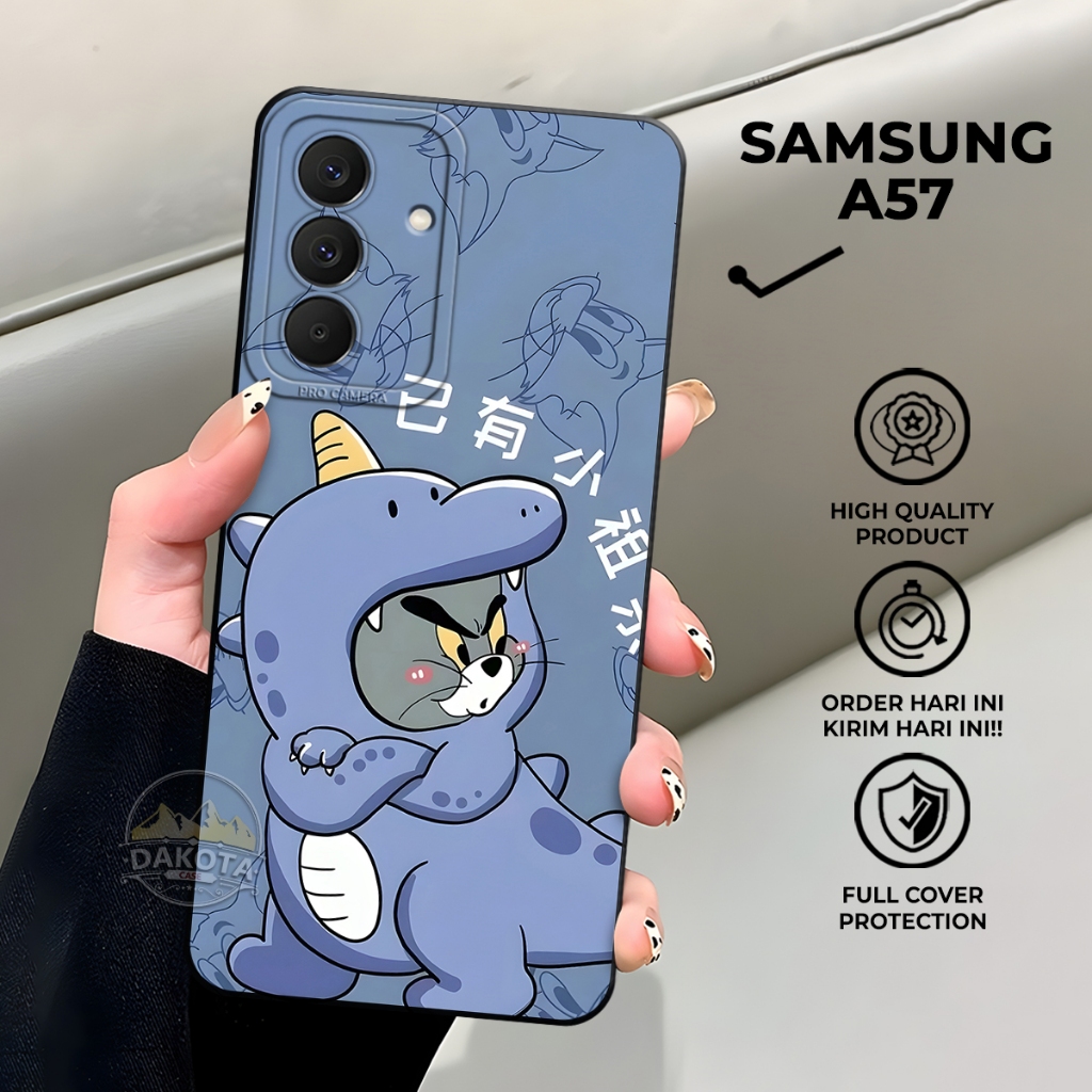 DAKOTA | Casing Samsung A57 A56 A55 Terbaru 2026 Case Samsung Motif Couples UV PRINTING Berkualitas 