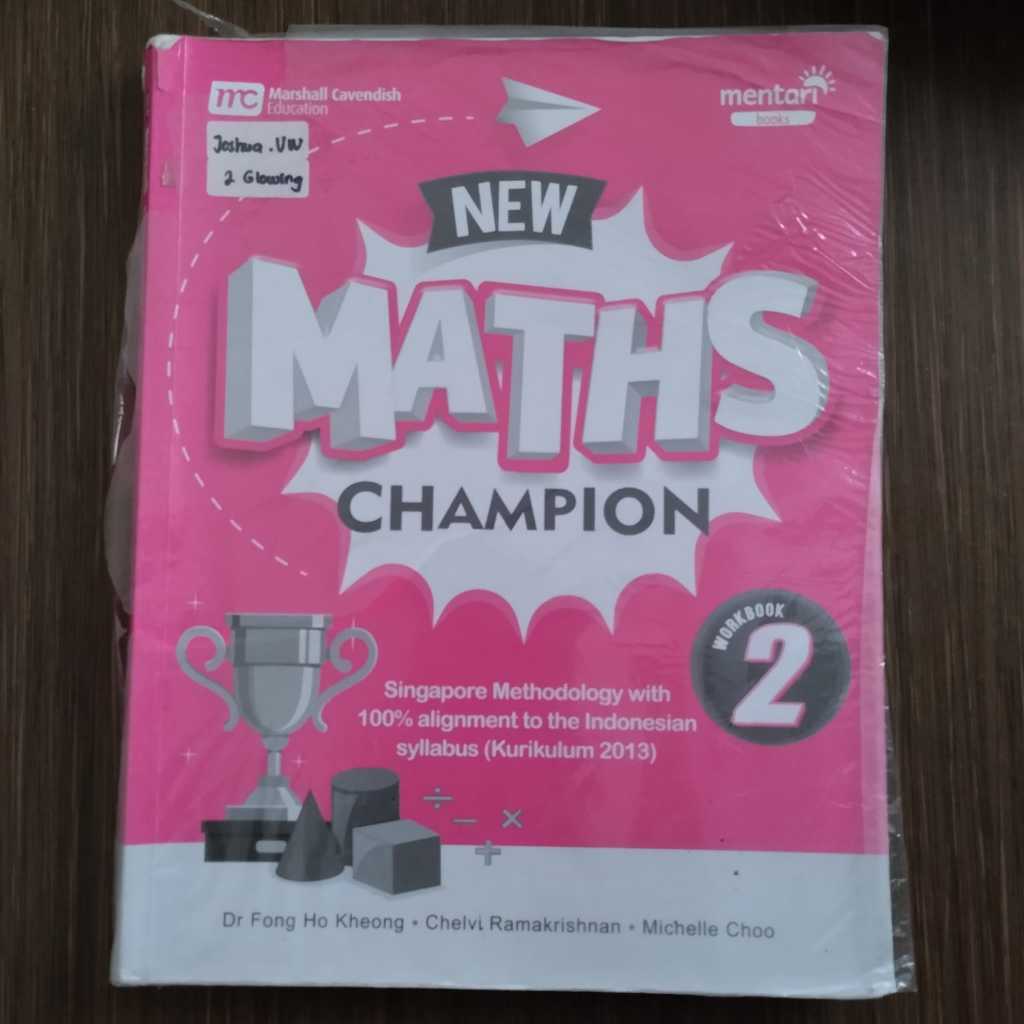 Buku Bekas Math Champion 2 workbook