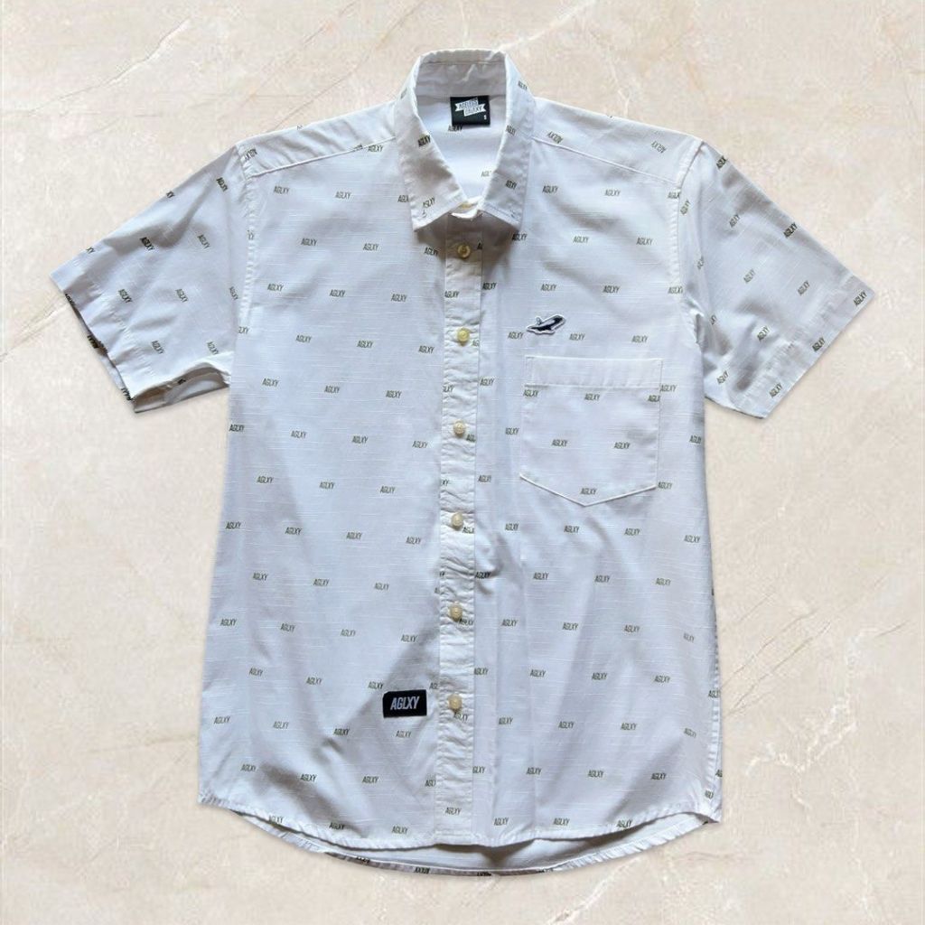 Ageless Galaxy Monogram Shirt Size S (White)