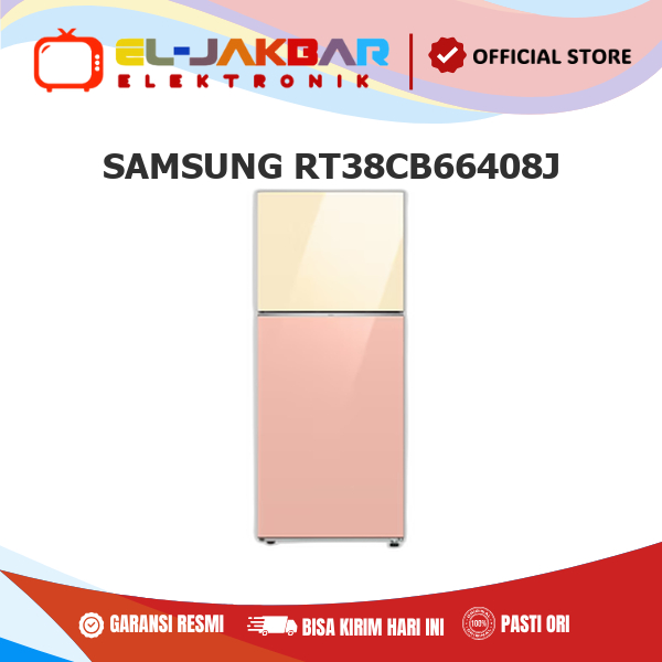SAMSUNG RT38CB66408J Kulkas Bespoke 2 Pintu Bespoke Fridge, Stylish Kitchen Essential
