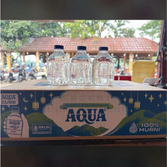 AQUA Botol Mini 220ml 24 Botol