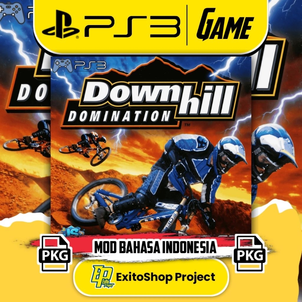Downhill Domination Game Ps3 Cfw Hfw Hen - FORMAT PKG