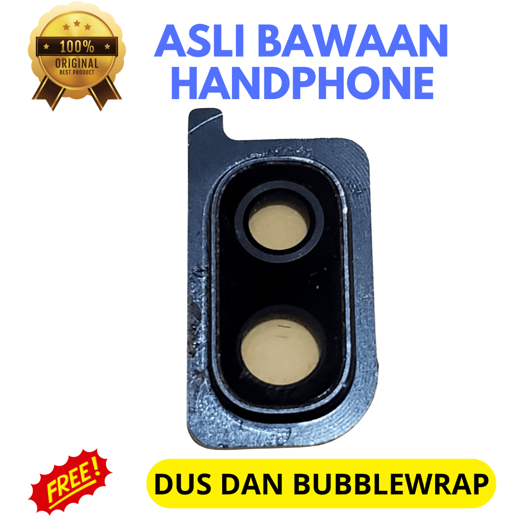 Kaca lensa kamera hp Samsung A30 - asli original copotan cabutan bawaan
