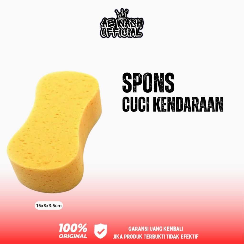 Spons Cuci Motor Mobil