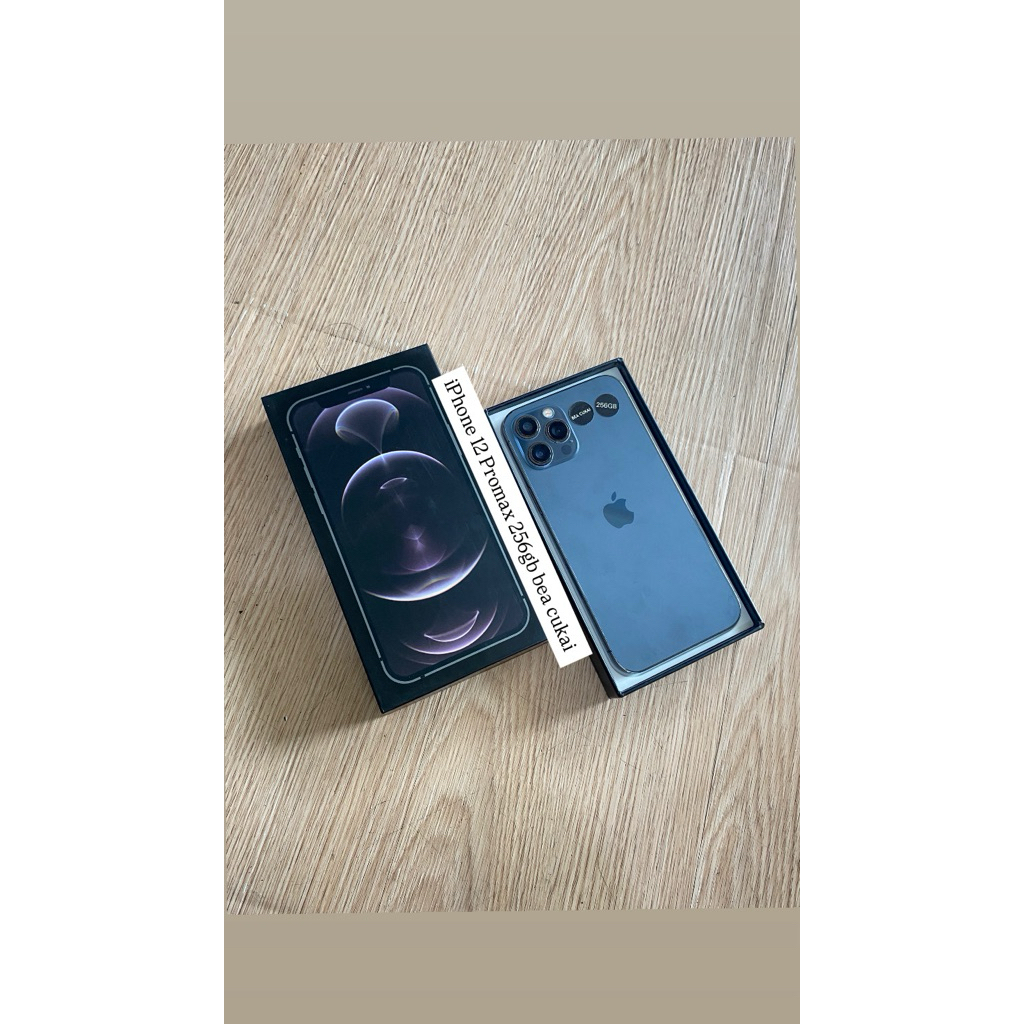 iphone 12 promax 256gb beacukai