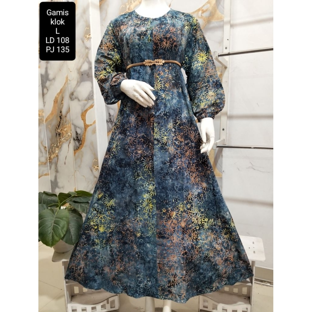Kinanthi / Gamis Kinanthi Klok / Kinanthi Batik Nusantara