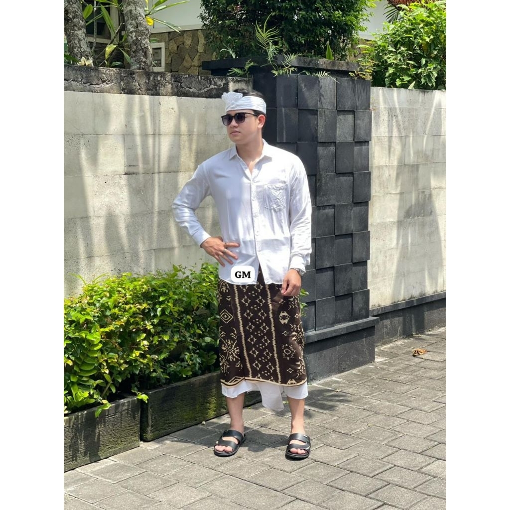 SAPUTAN LANANG BATIK INDIGO CLASIC | KATUN PREMIUM