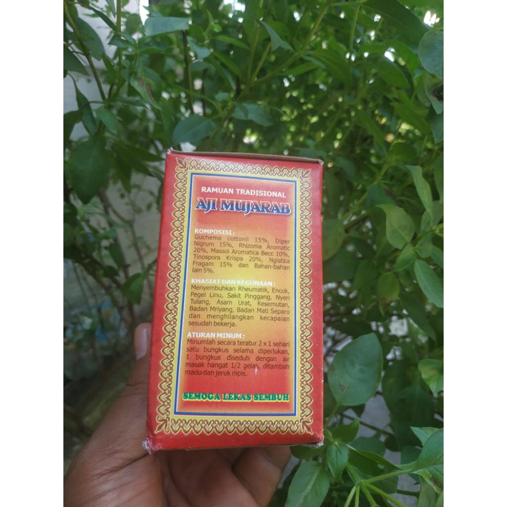 Asam urat flu tulang jamu aji mujarab/Aji mujarab