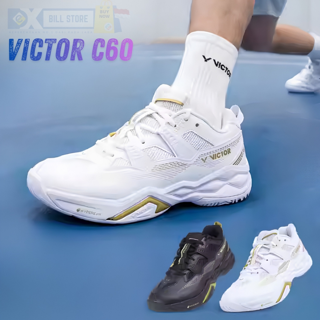 Exbill Sepatu Bulutangkis Victor U-shape 3.0 2.5 V-SHAPE 2.5 C90 P9200TD P8500TD A970NL 9200NTD TERB