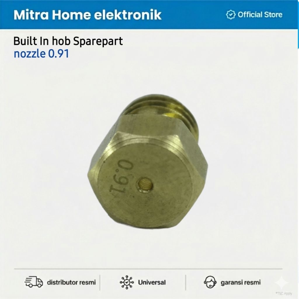 NOZZLE 120# (0.91) SPUYER KOMPOR TANAM MODENA ORIGINAL
