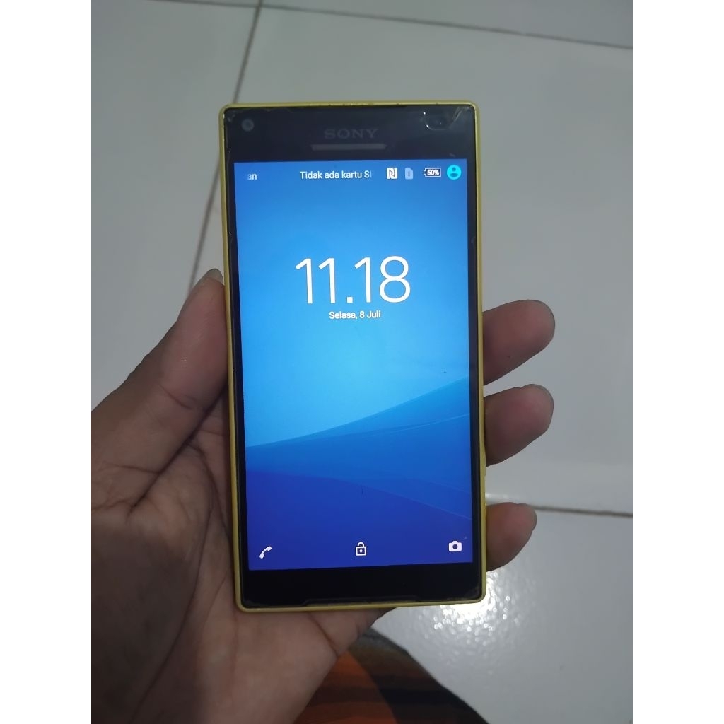 mesin sony so-02H hidup