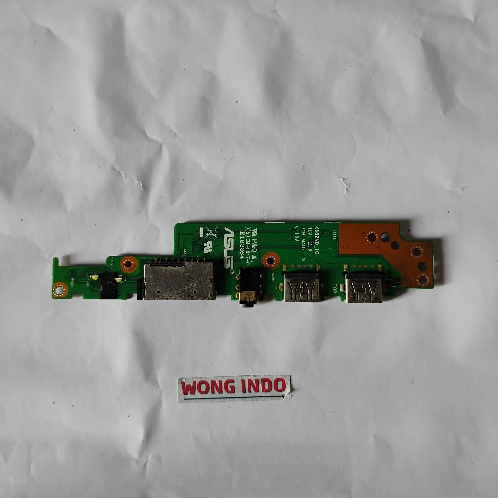 USB Jack audio board laptop Asus Vivobook pro X580 X580VD M580VD N580V N580VD