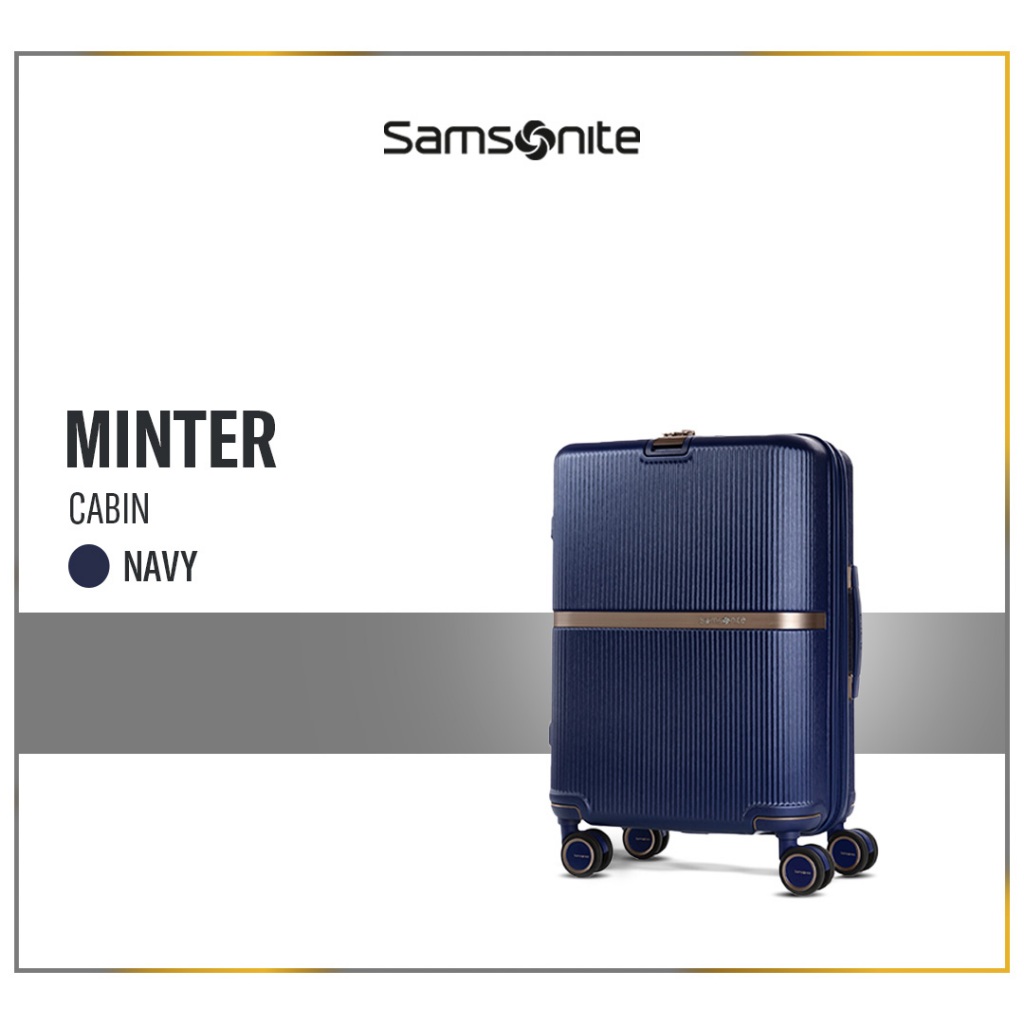 Samsonite Koper Hardcase Minter Spinner Cabin 20 Inch - Navy