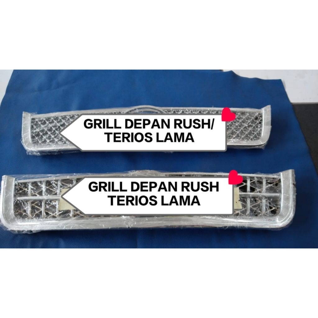 grill depan rush terios lama