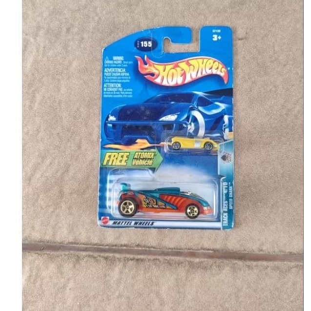 Hotwheels Speed Sharks free atomix vehicle diecast rare lawas jadul
