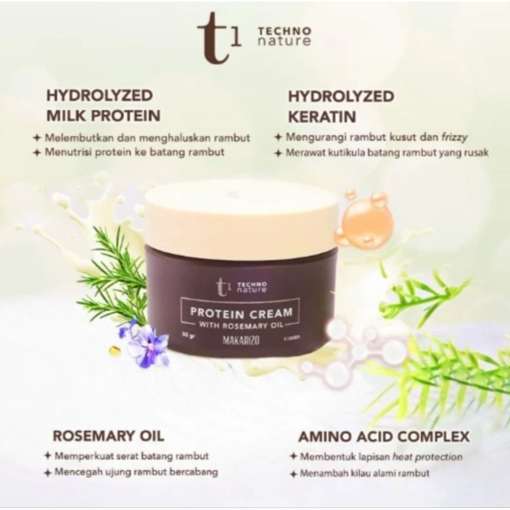 MAKARIZO TECHNO PROTEIN CREAM 50ML