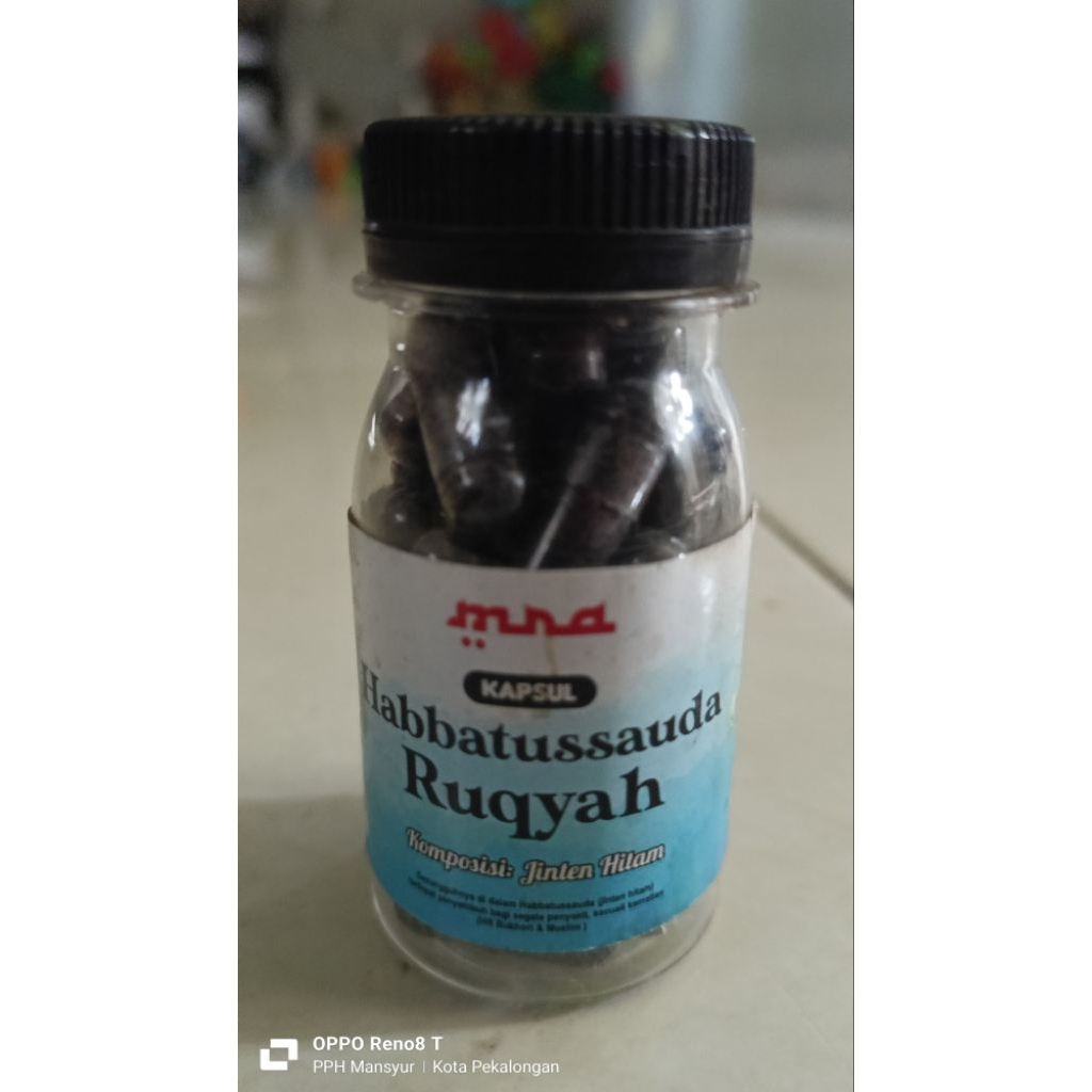 Kapsul Habbatussaudah/ Kapsul Jinten Hitam