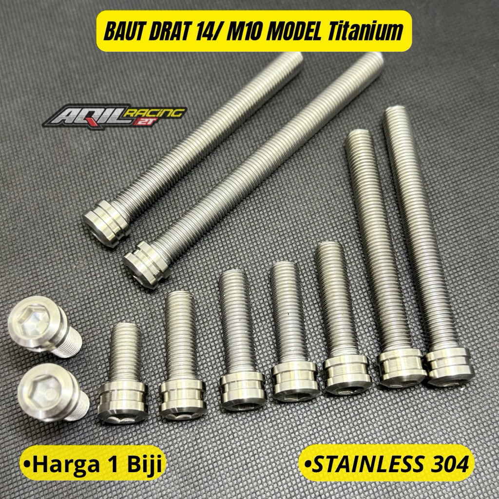 baut 14,baut m10 L stainless custom handmade