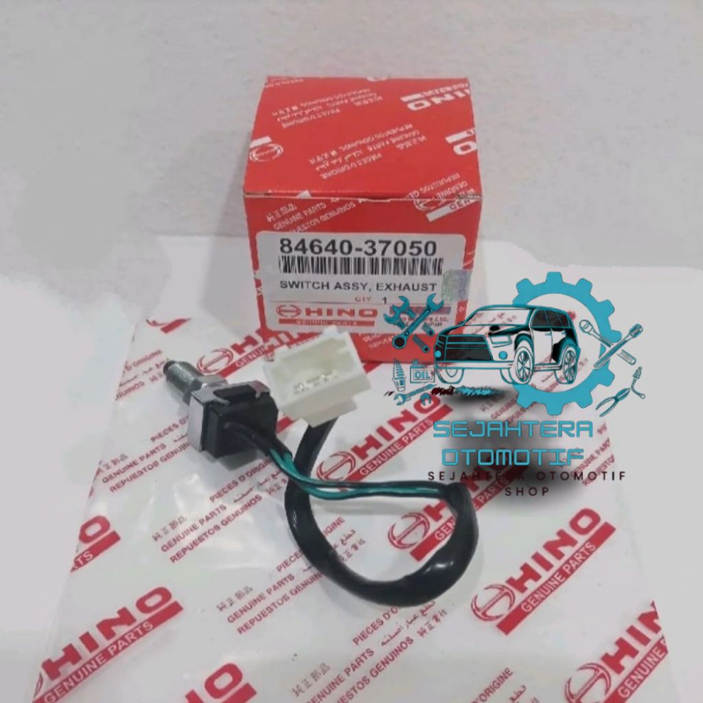 SWITCH BRAKE EXHAUST DYNA HT130/125HT HINO DUTRO SWITCH REM DYNA HT125 ORI