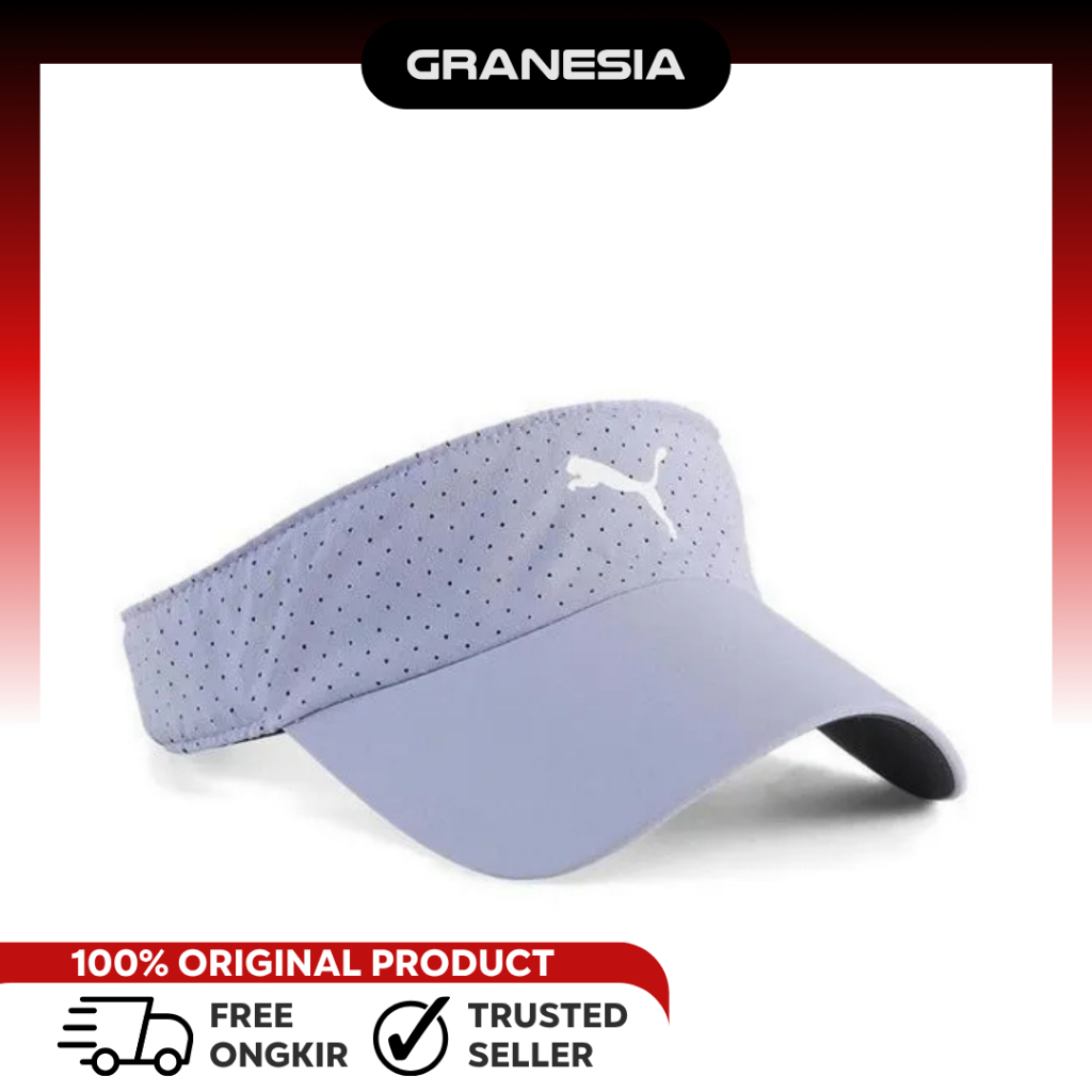 Topi Olahraga Puma EVERYDAY RUNNING Visor Unisex Running Caps | Topi Olahraga Golf Pria Wanita