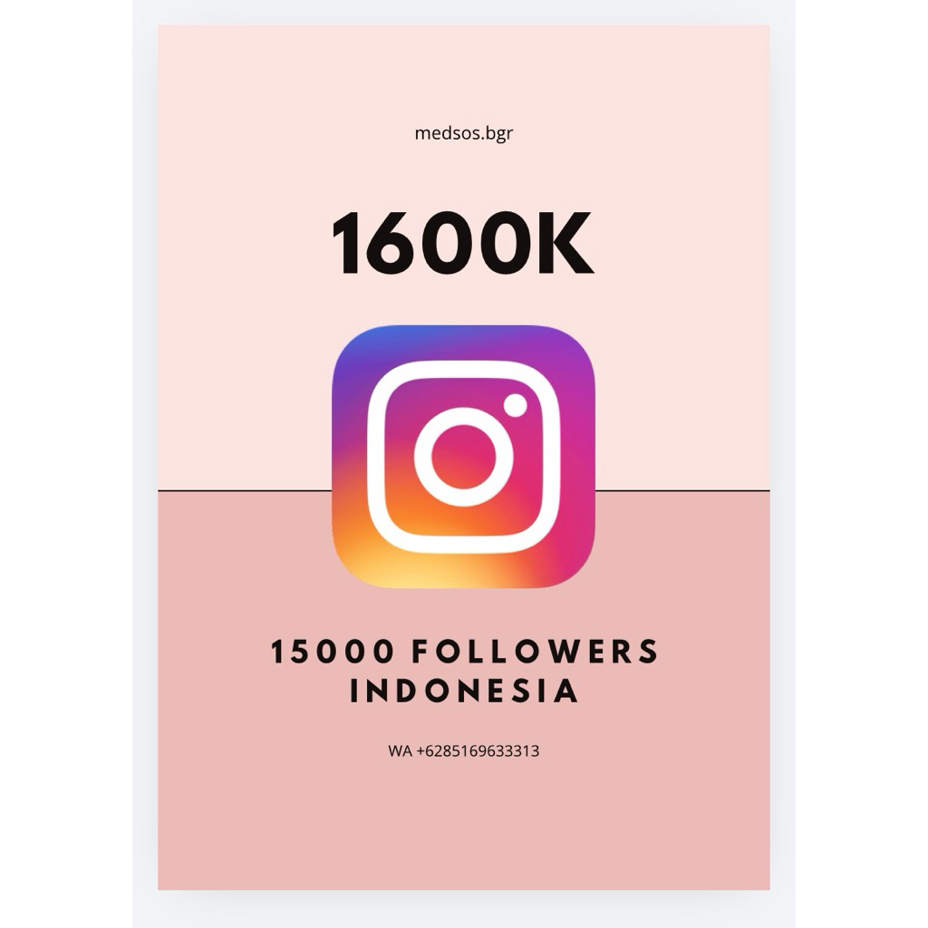 15K FOLLOWERS IG AKTIF INDONESIA ASLI REAL AKTIF IG FOLLOWERS FOLLOW FOLLS INDO
