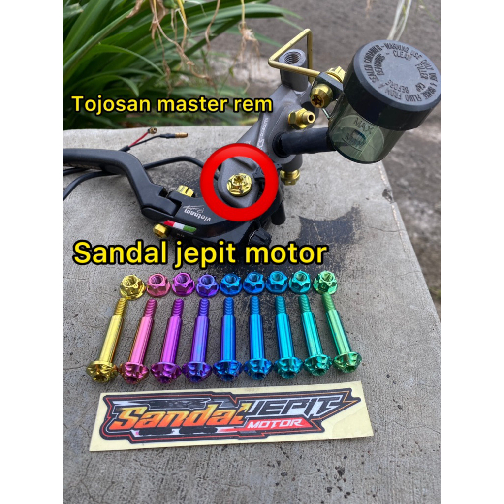 BAUT TITANIUM TOJOSAN MASTER REM BREMBO RCS 19 CORSA CORTA TOJOSAN TITANIUM MASTER REM BREMBO RCS 19