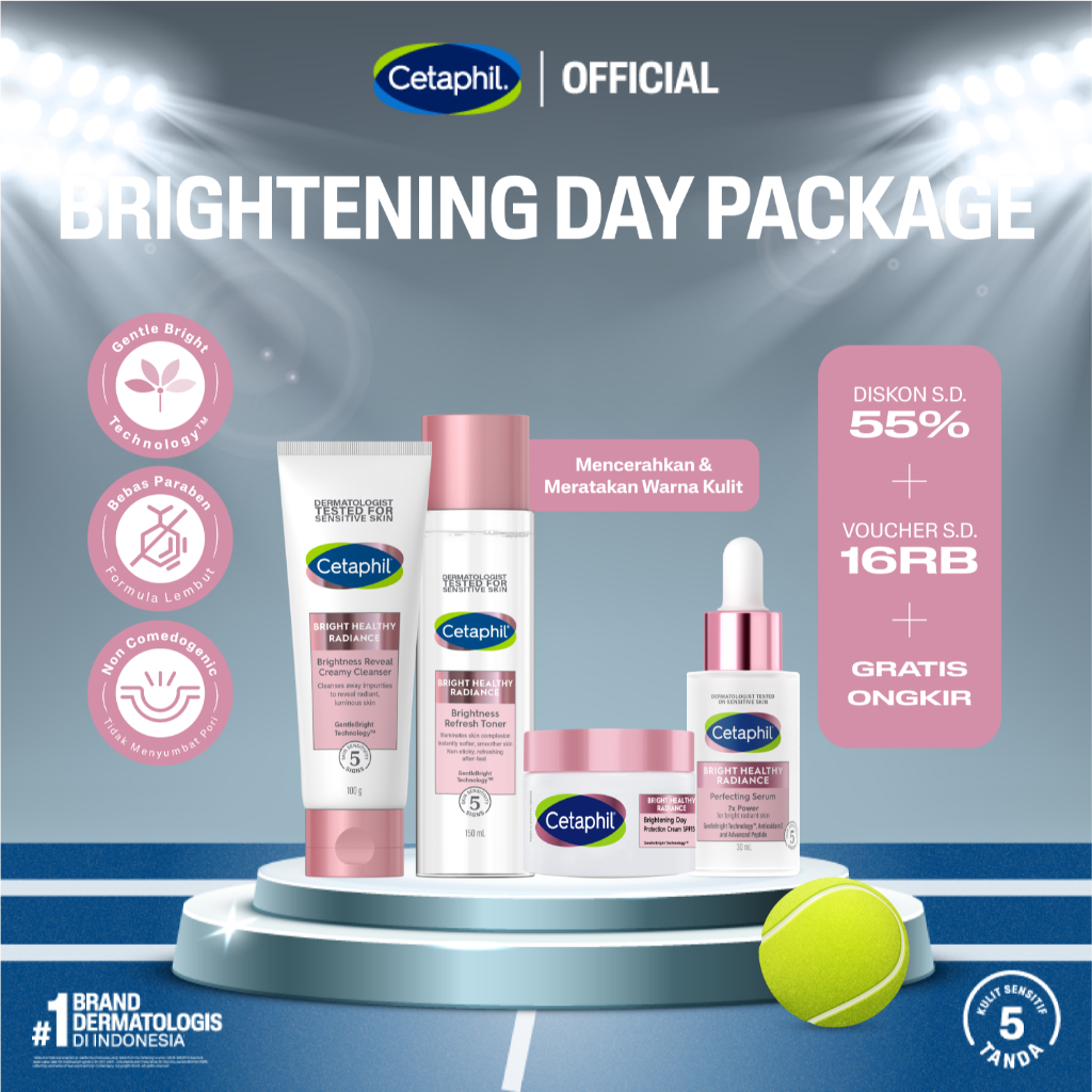 CETAPHIL BRIGHT HEALTHY RADIANCE DAY PACKAGE