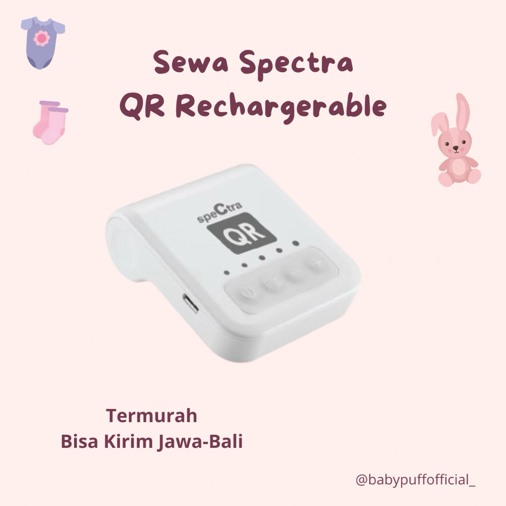 (PROMO FREE KANTONG ASI) Sewa Spectra QR Rechargerable || Sewa Spectra Bulanan || Sewa Spectra Mingg
